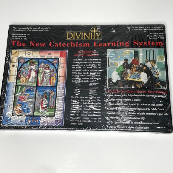 Divinity The New Catholic Catechism Learning System Bible Study Board Game - Picture 4 of 11